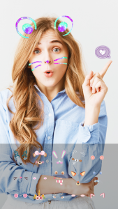 اسکرین شات 4 برنامه Photo stickers & Photo editor