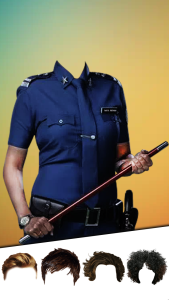اسکرین شات 7 برنامه Police Photo Editor Suit App