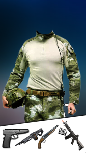 اسکرین شات 8 برنامه Police Photo Editor Suit App