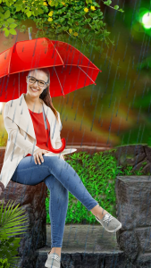 اسکرین شات 5 برنامه Rain Photo Editor : Rain Overl