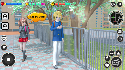 اسکرین شات 8 بازی High School Girl Life Sim 3D