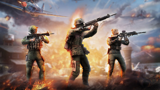 اسکرین شات 2 بازی World War Army Games Offline