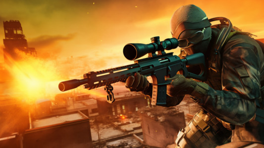 اسکرین شات 4 برنامه Sniper Shooter offline Game