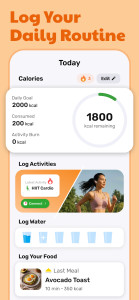 اسکرین شات 4 برنامه AI Calorie Tracker by Eatwise