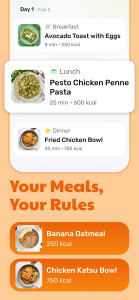 اسکرین شات 7 برنامه AI Calorie Tracker by Eatwise