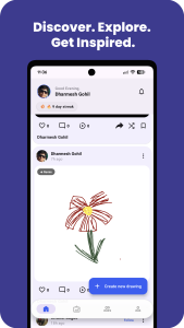 اسکرین شات 1 برنامه Whiteboard