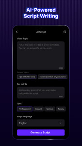 اسکرین شات 8 برنامه Vozo AI Video Translator & Dub