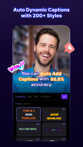 اسکرین شات 3 برنامه Vozo AI Video Translator & Dub