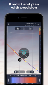 اسکرین شات 1 برنامه Ephemeris: Sun and Moon Seeker