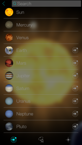 اسکرین شات 6 برنامه Solar Walk Ads+：Planets System