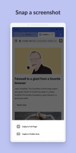 اسکرین شات 6 برنامه Vivaldi Browser Snapshot