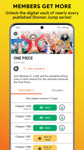 اسکرین شات 3 برنامه Shonen Jump Manga & Comics