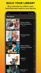 اسکرین شات 4 برنامه Shonen Jump Manga & Comics