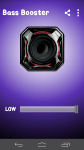 اسکرین شات 2 برنامه Bass Booster - Subwoofer