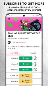 اسکرین شات 3 برنامه VIZ Manga