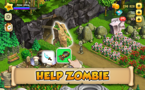 اسکرین شات 1 بازی Zombie Castaways