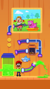 اسکرین شات 3 بازی Flow Legends: Pipe Games