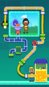 اسکرین شات 2 بازی Flow Legends: Pipe Games