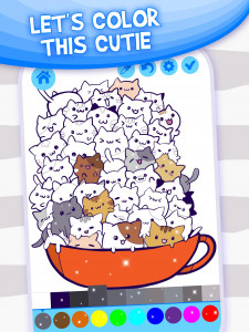 اسکرین شات 1 بازی Doodle Coloring: Simple&Fancy