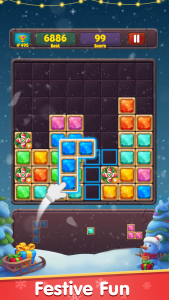 اسکرین شات 3 بازی Jewel Blast: Block Puzzle Z