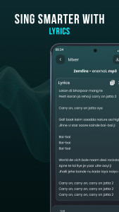 اسکرین شات 7 برنامه AI Vocal Remover - unMix