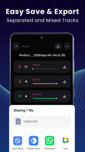 اسکرین شات 7 برنامه unMix - AI Vocal Remover