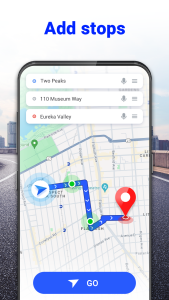 اسکرین شات 6 برنامه GPS Voice Navigation: Live Map