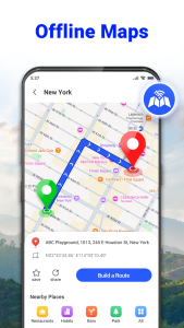 اسکرین شات 5 برنامه GPS Voice Navigation: Live Map