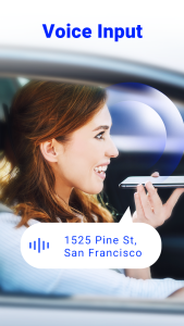 اسکرین شات 1 برنامه GPS Voice Navigation & Radar