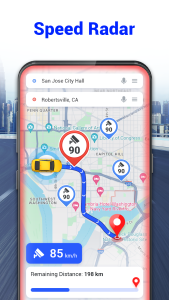 اسکرین شات 7 برنامه GPS Voice Navigation & Radar
