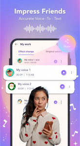 اسکرین شات 5 برنامه Voice Changer: Funny Voice