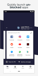 اسکرین شات 4 برنامه Von VPN for an anonymous, secure and fast internet