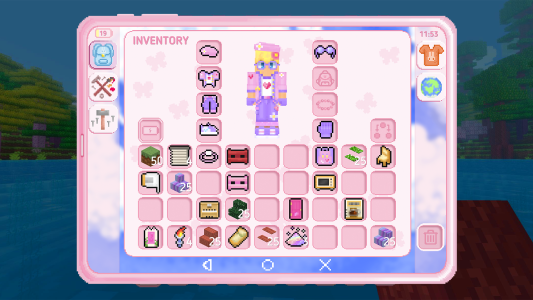 اسکرین شات 1 بازی Kawaii Craft: Build Cute World