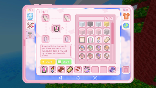 اسکرین شات 6 بازی Kawaii Craft: Build Cute World