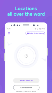 اسکرین شات 3 برنامه Wonder VPN-Free Unlimited Proxy