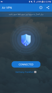 فیلتر شکن قوی air vpn که به دستگاه شما امنیت و حریم شخصی ازادنه اینترنت را وبگردی کنید تا اناینموس بمانید
