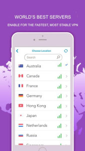 اسکرین شات 5 برنامه Free Super Cloud VPN Proxy Unlimited Unblock IP