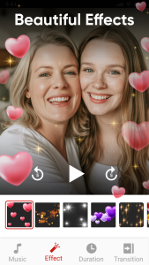 اسکرین شات 2 برنامه Photo Video Maker With Music