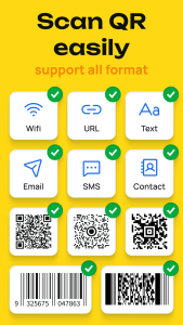 اسکرین شات 4 برنامه QR Code Scanner Barcode Reader