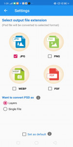 اسکرین شات 3 برنامه PSD Converter(PSD to PNG,WEBP,