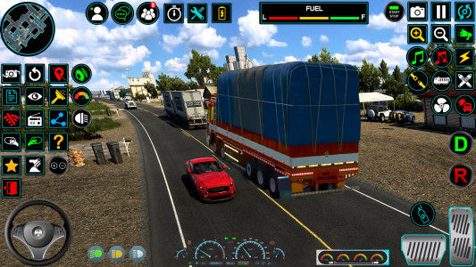 اسکرین شات 7 برنامه Indian Truck Offroad Cargo Sim