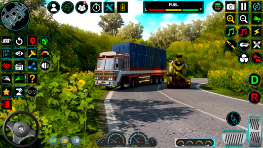 اسکرین شات 6 برنامه Indian Truck Offroad Cargo Sim