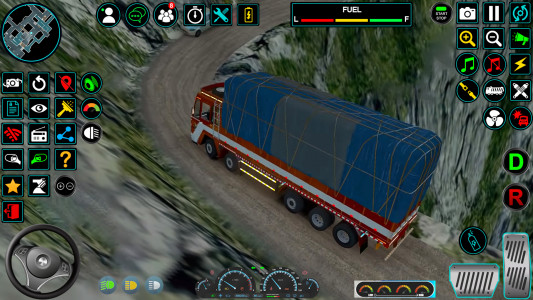 اسکرین شات 4 برنامه Indian Truck Offroad Cargo Sim