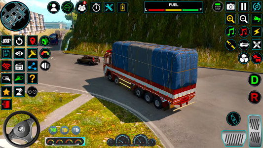 اسکرین شات 2 برنامه Indian Truck Offroad Cargo Sim