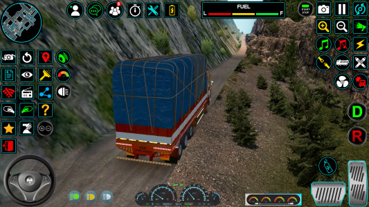 اسکرین شات 3 برنامه Indian Truck Offroad Cargo Sim