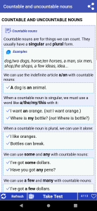 اسکرین شات 1 برنامه English Grammar Book Ultimate