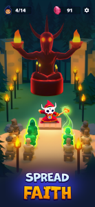 اسکرین شات 4 بازی Idle Cult Empire - Evil Tycoon