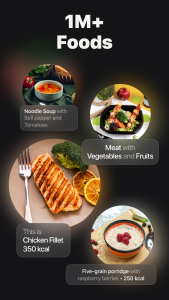 اسکرین شات 6 برنامه Calz: Calorie Counter AI