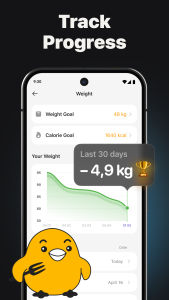 اسکرین شات 7 برنامه Calz: Calorie Counter AI