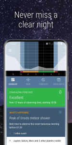 اسکرین شات 3 برنامه Nightshift Stargazing